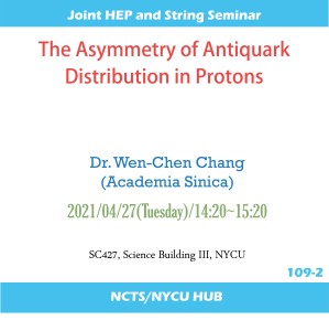 The Asymmetry of Antiquark Distribution in Protons