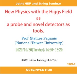 New Physics with the Higgs Field as a probe and novel detectors as tools